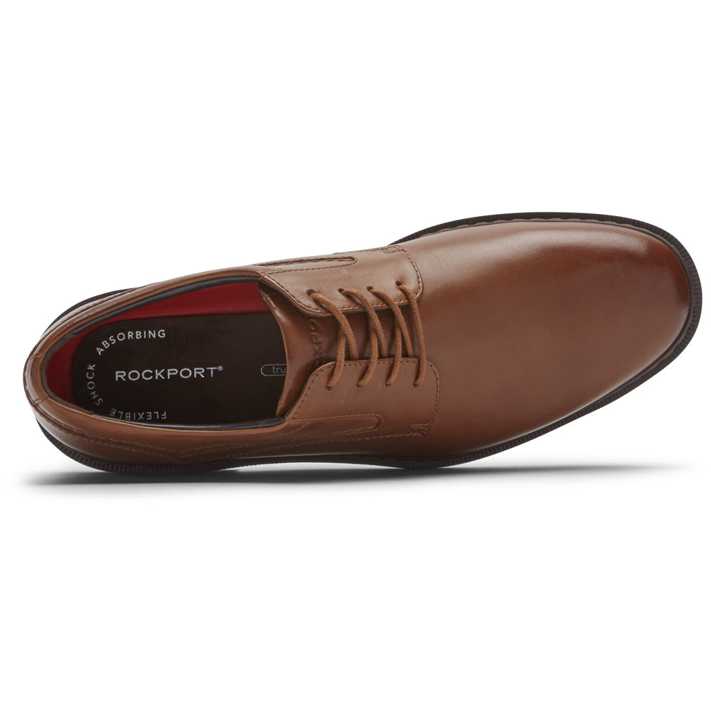 Rockport Oxfords For Mens Brown - Parsons Plain Toe - AF8213795